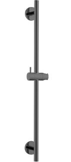 Душевая штанга Boheme Uno 420-SGM антрацит глянец